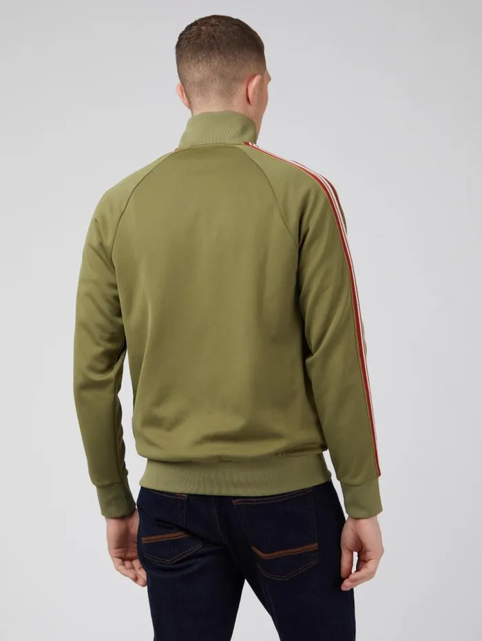 Men Ben Sherman Jackets and Outerwear Signature ZipThrough Track Jacket 8211 Loden Men Ben Sherman Jackets and Outerwear Signature ZipThrough Track Jacket 8211 Loden