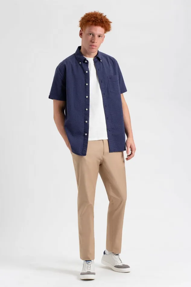 Men Ben Sherman Short Sleeve Shirts Seersucker Short Sleeve Bengal Stripe Shirt 8211 Navy Men Ben Sherman Short Sleeve Shirts Seersucker Short Sleeve Bengal Stripe Shirt 8211 Navy