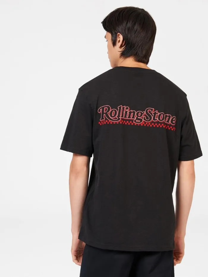 Men Ben Sherman TShirts and Graphic Tees Rolling Stone Graphic Tee 8211 Black