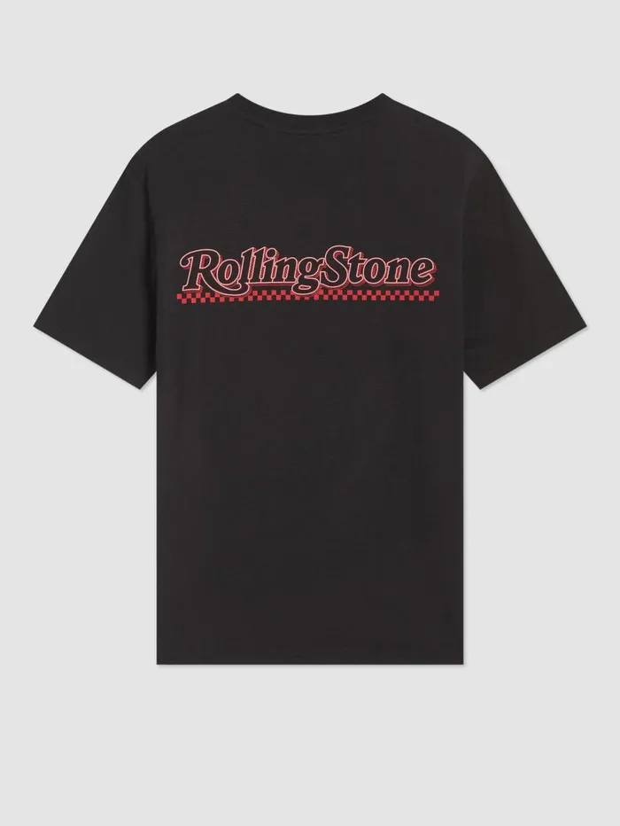 Men Ben Sherman TShirts and Graphic Tees Rolling Stone Graphic Tee 8211 Black