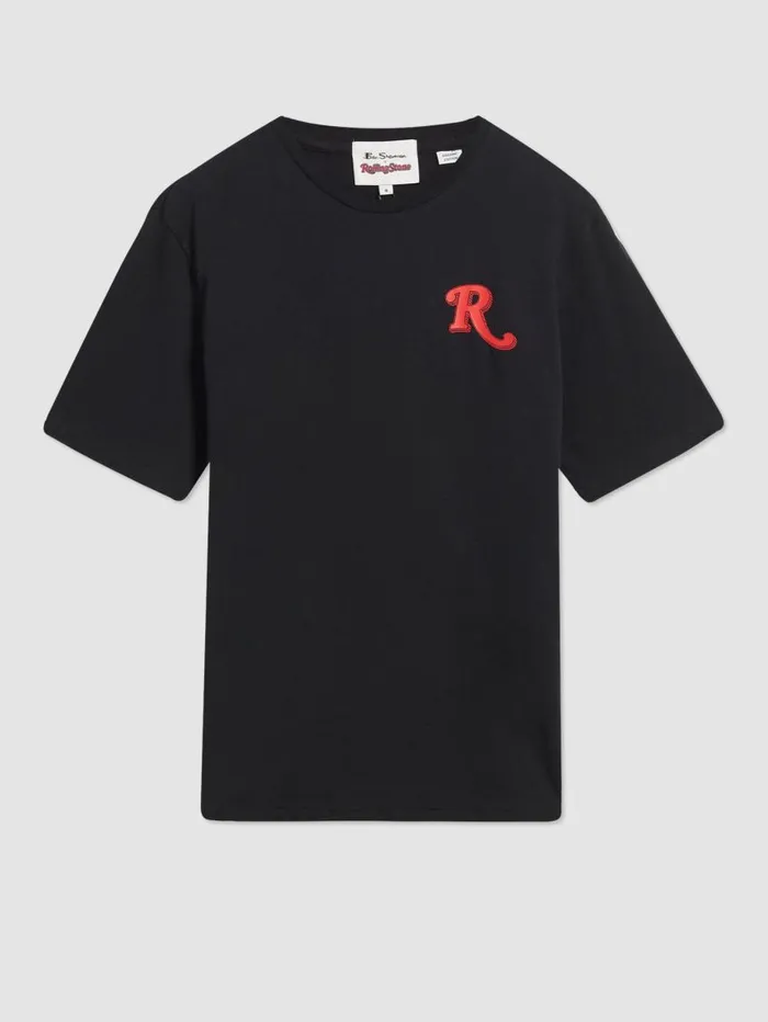 Men Ben Sherman TShirts and Graphic Tees Rolling Stone Graphic Tee 8211 Black
