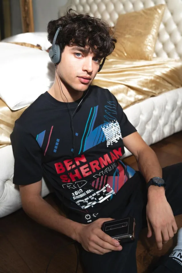 Men Ben Sherman TShirts and Graphic Tees Signature 1980s Graphic Tee