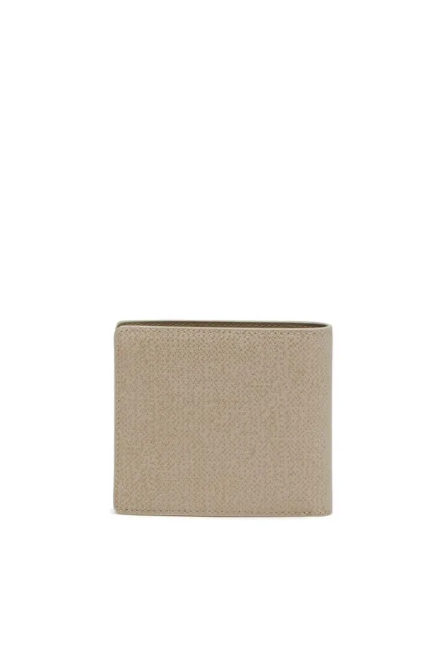 Men BiFold Coin S 3d Light Brown Diesel Wallets Men BiFold Coin S 3d Light Brown Diesel Wallets