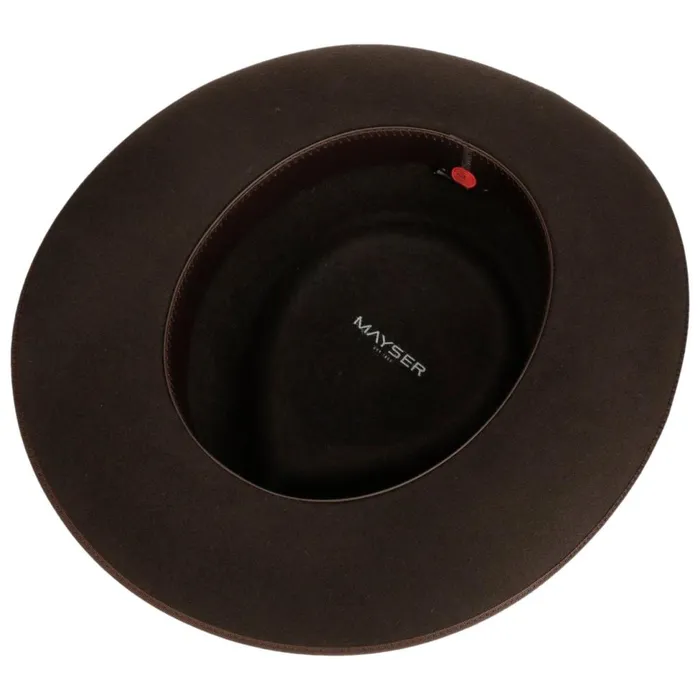 Men Bogart Hats Mayser Udo Musiker Hair Felt Hat Dark Brown Men Bogart Hats Mayser Udo Musiker Hair Felt Hat Dark Brown