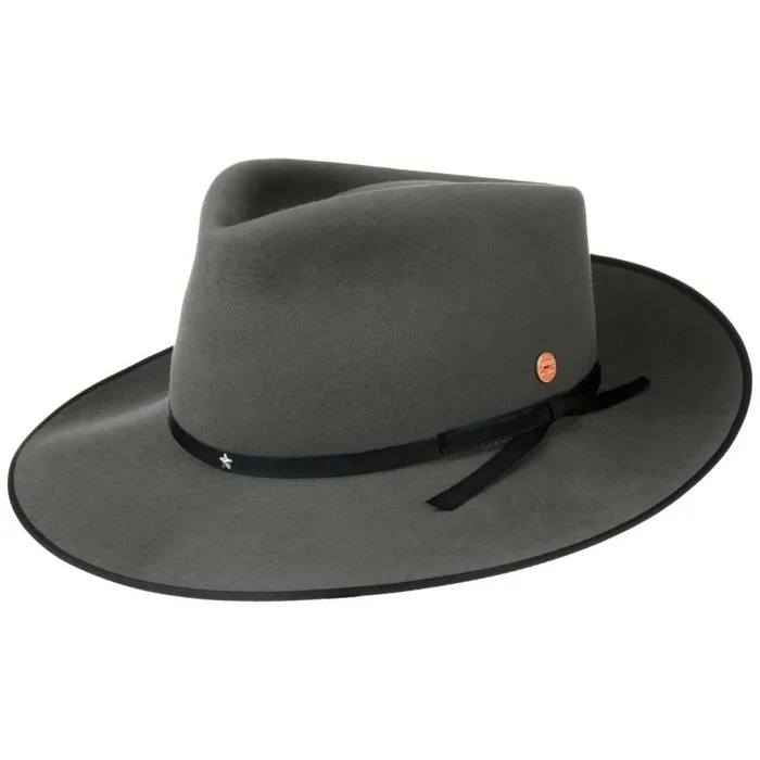 Men Bogart Hats Mayser Udo Musiker Hair Felt Hat Dark Brown Men Bogart Hats Mayser Udo Musiker Hair Felt Hat Dark Brown