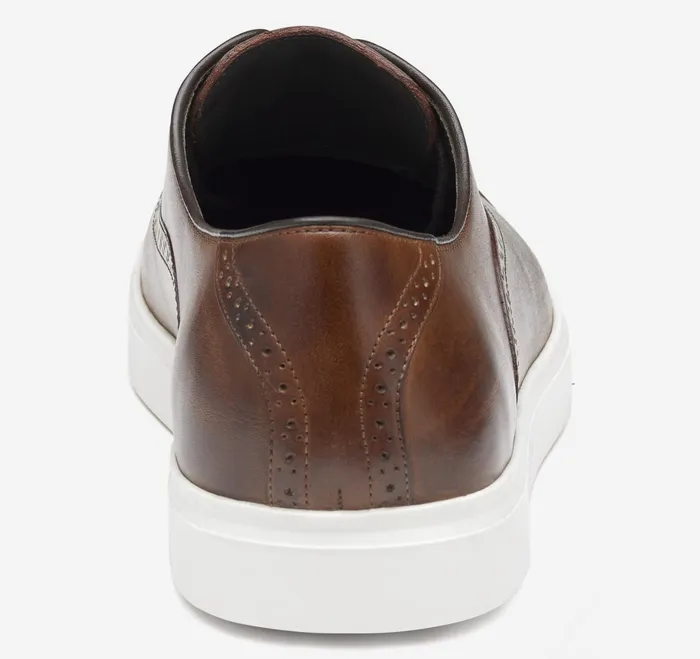 Men Brody Cap Toe Brown Handstained Full Grain JohnstonandMurphy LaceUps Men Brody Cap Toe Brown Handstained Full Grain JohnstonandMurphy LaceUps