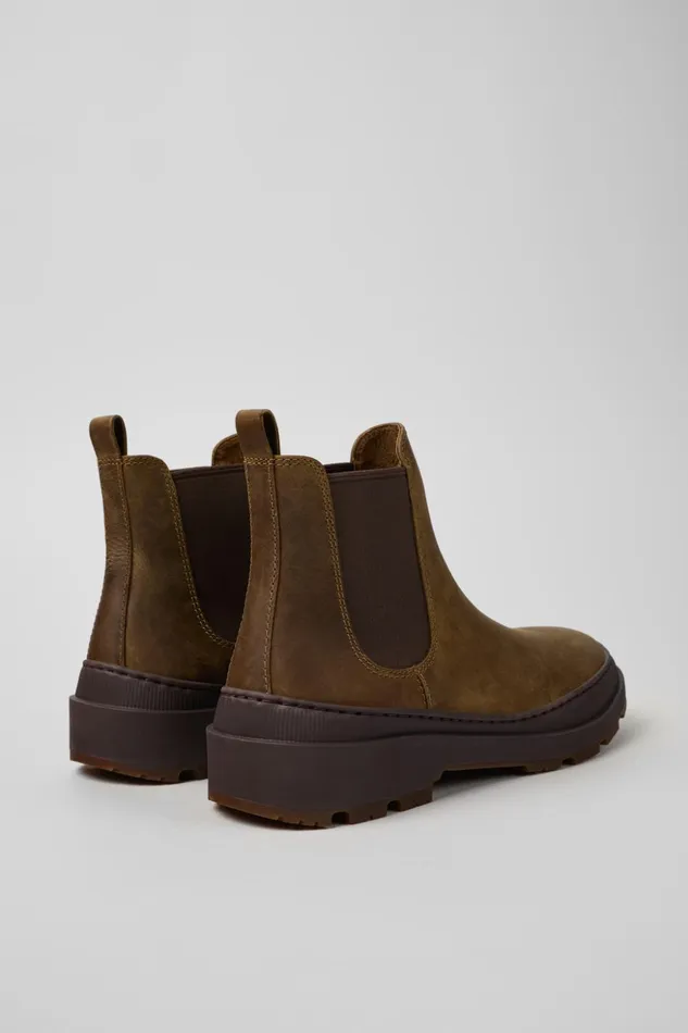 Men Brutus Trek MICHELIN Brown Nubuck Ankle Boots Camper Ankle Boots Men Brutus Trek MICHELIN Brown Nubuck Ankle Boots Camper Ankle Boots