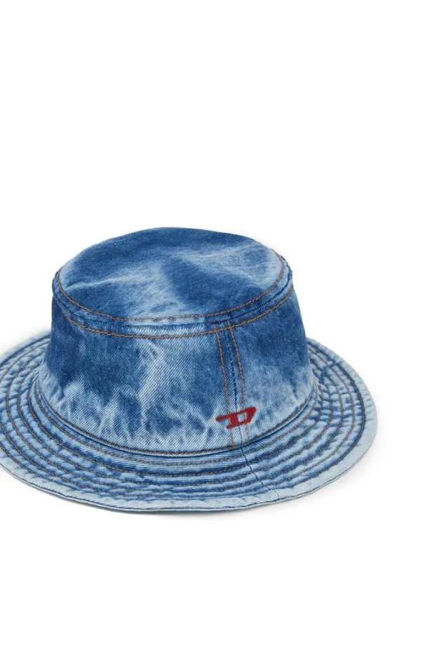 Men CLibFisher Blue Diesel Caps Gloves And Scarves