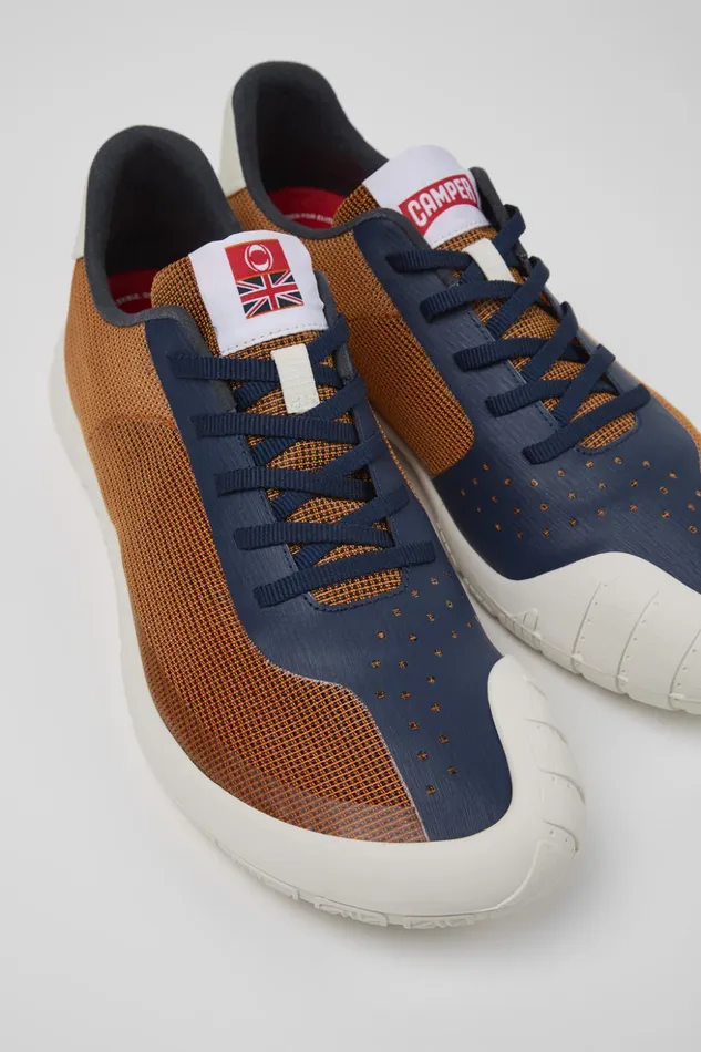 Men Camper X INEOS Britannia Multicolored Textile Sneakers Camper Sneakers