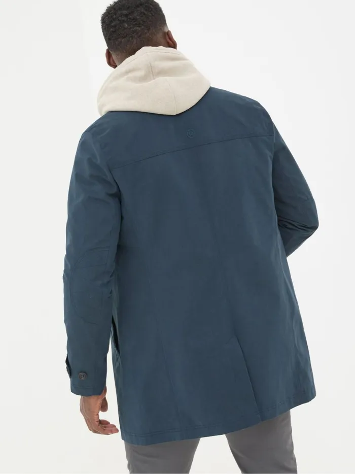 Men Coats and Jackets Fat Face Boston Navy Jacket