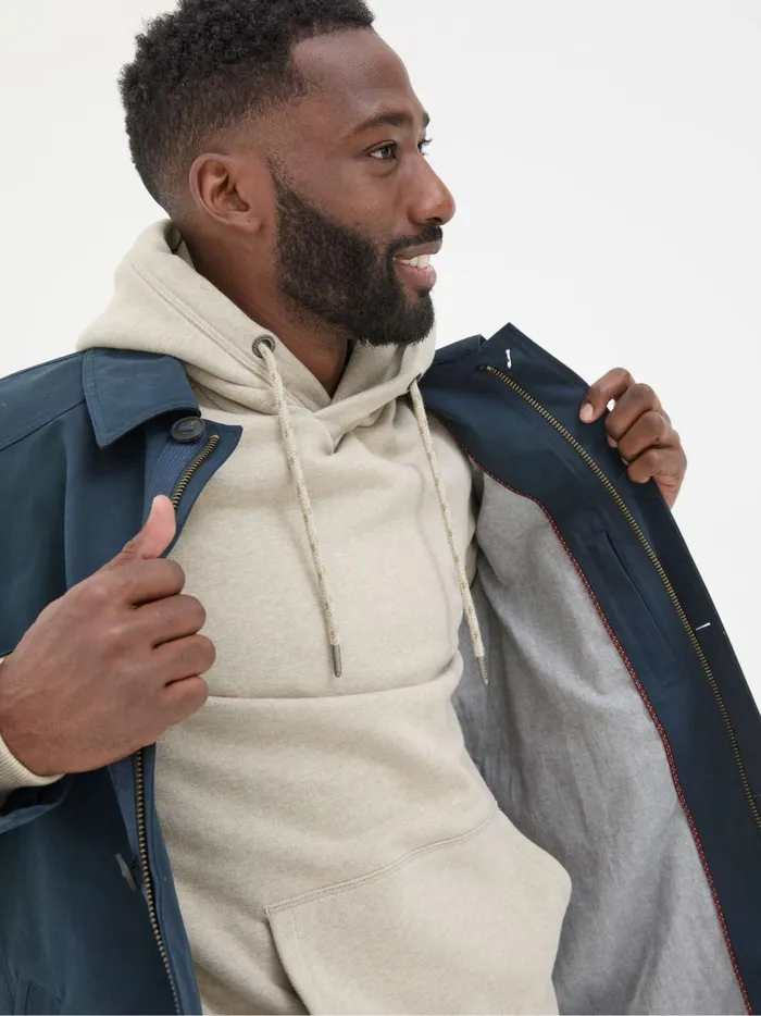Men Coats and Jackets Fat Face Boston Navy Jacket