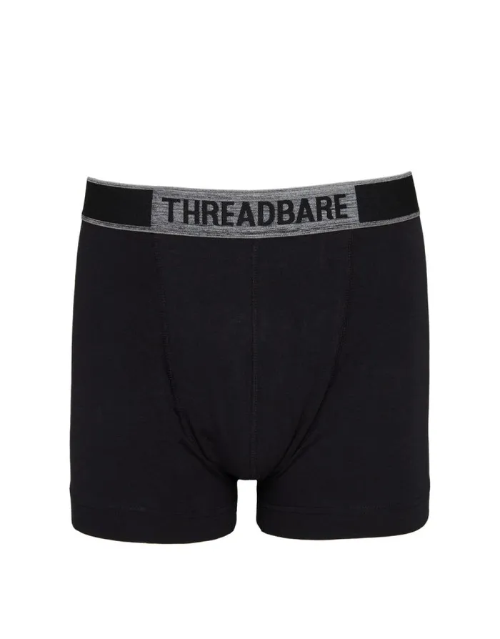 Men Dark Mix Hipster Boxer Shorts 5 Pack Threadbare Underwear