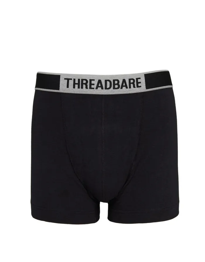 Men Dark Mix Hipster Boxer Shorts 5 Pack Threadbare Underwear