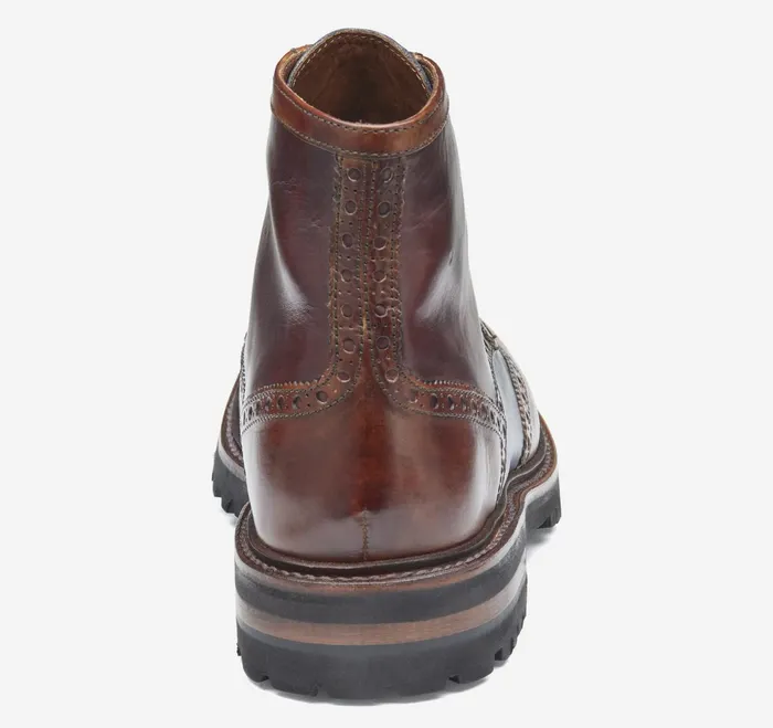 Men Dudley Lug Wingtip Boot Tan Multi Calfskin JohnstonandMurphy Boots Men Dudley Lug Wingtip Boot Tan Multi Calfskin JohnstonandMurphy Boots