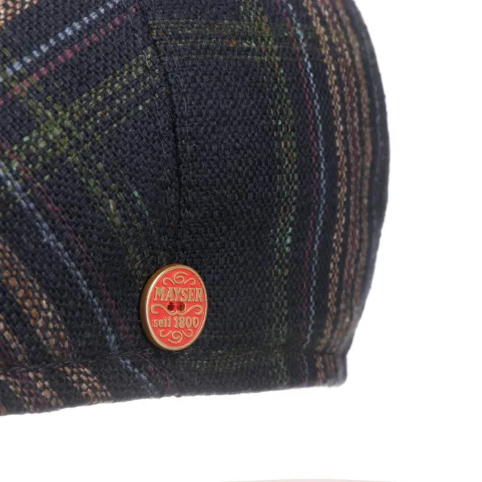 Men Flat Caps Mayser Simon Plus Flat Cap With Ear Flaps Dark Blue Men Flat Caps Mayser Simon Plus Flat Cap With Ear Flaps Dark Blue