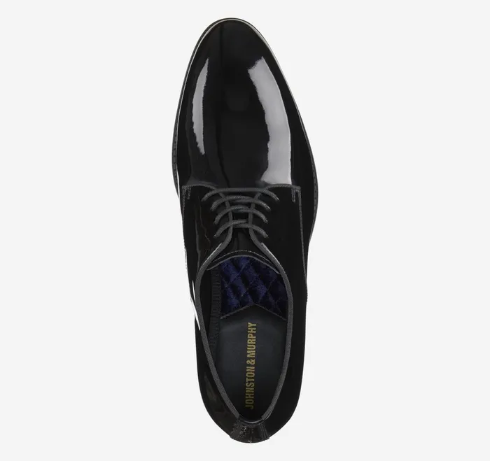 Men Gavney Plain Toe Black Patent JohnstonandMurphy Formal Shoes Men Gavney Plain Toe Black Patent JohnstonandMurphy Formal Shoes
