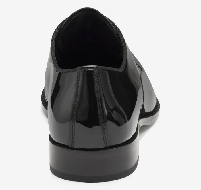 Men Gavney Plain Toe Black Patent JohnstonandMurphy Formal Shoes Men Gavney Plain Toe Black Patent JohnstonandMurphy Formal Shoes