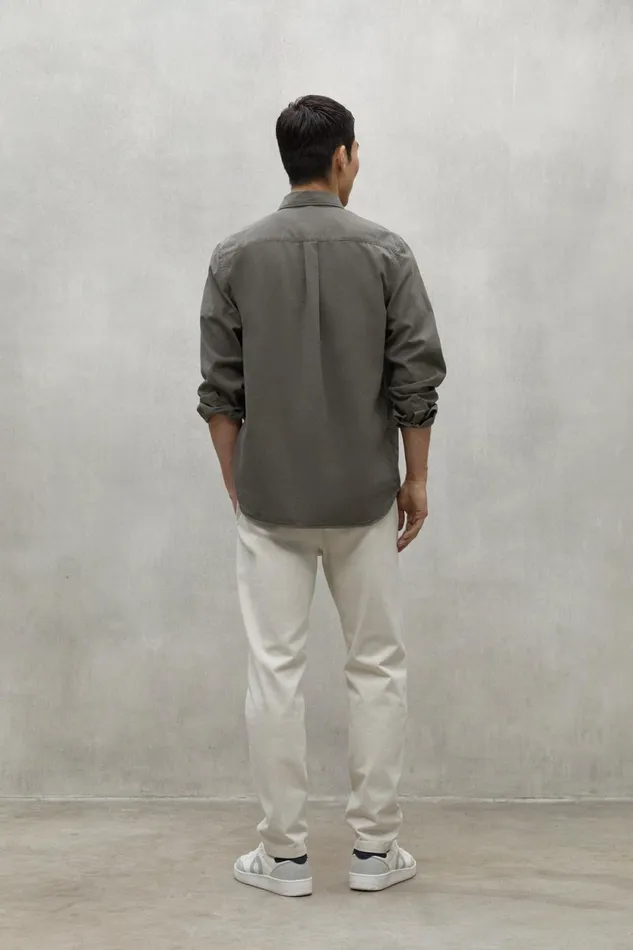 Men Green Antejo Shirt Ecoalf Shirts