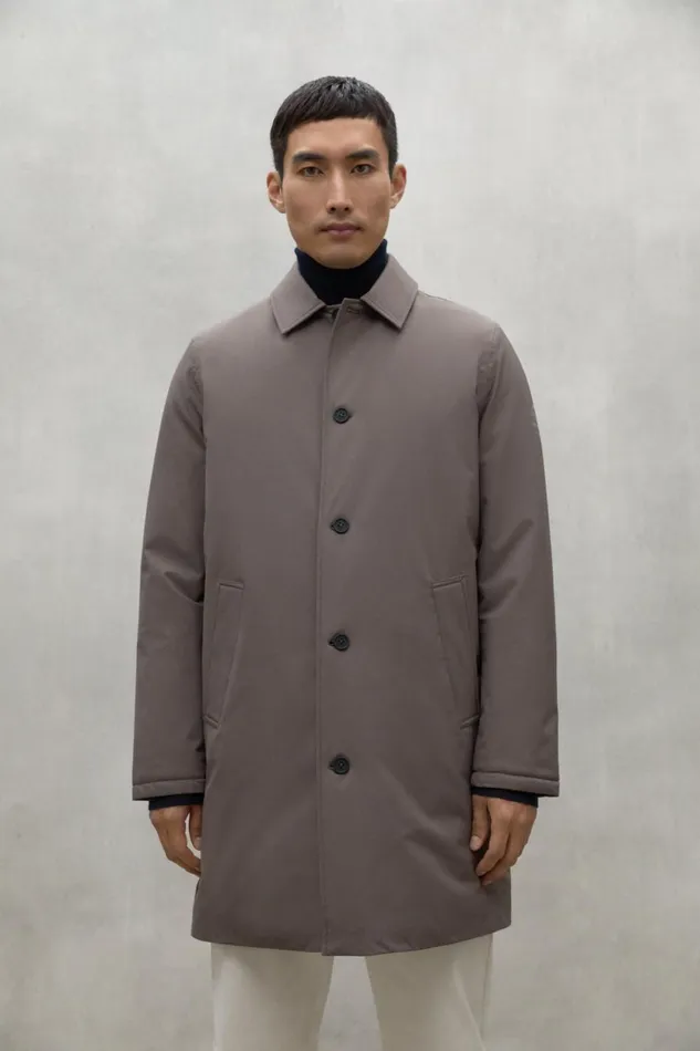 Men Green Hampshire Coat Ecoalf Coats And Jackets