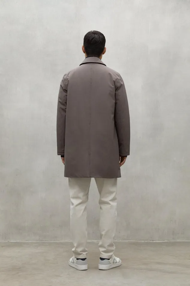 Men Green Hampshire Coat Ecoalf Coats And Jackets