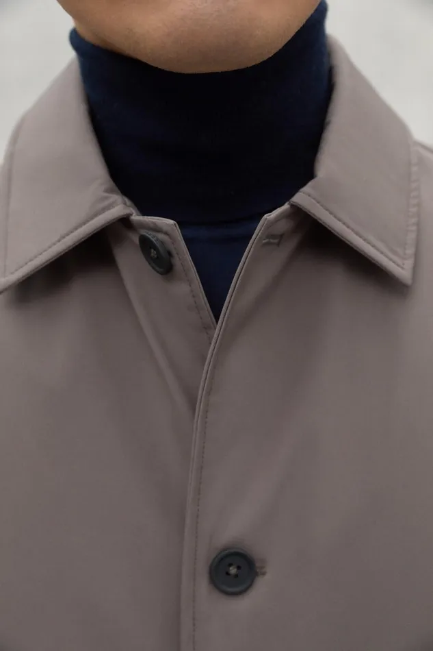 Men Green Hampshire Coat Ecoalf Coats And Jackets