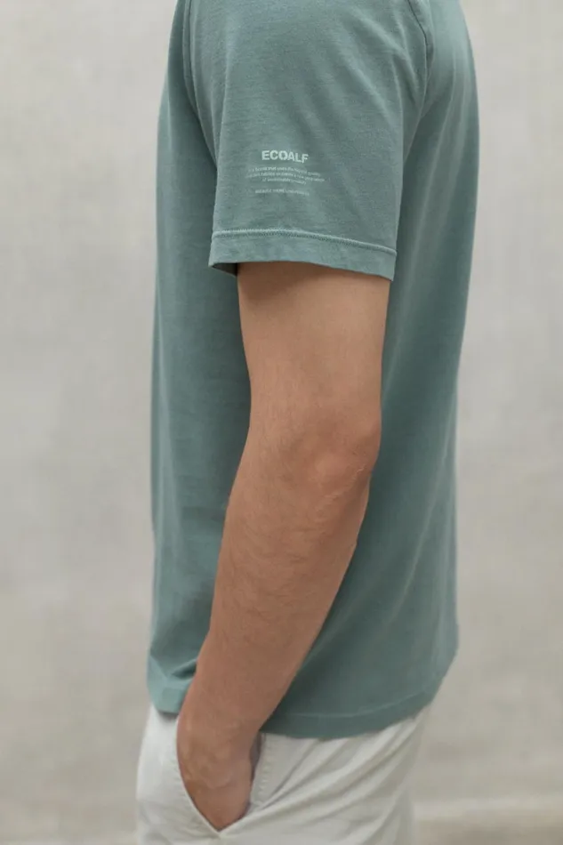 Men Green Vent TShirt Ecoalf TShirts