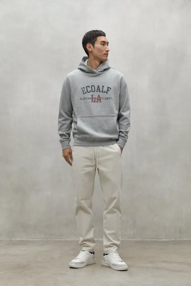 Men Grey Venice Sweatshirt Ecoalf Sweatshirts