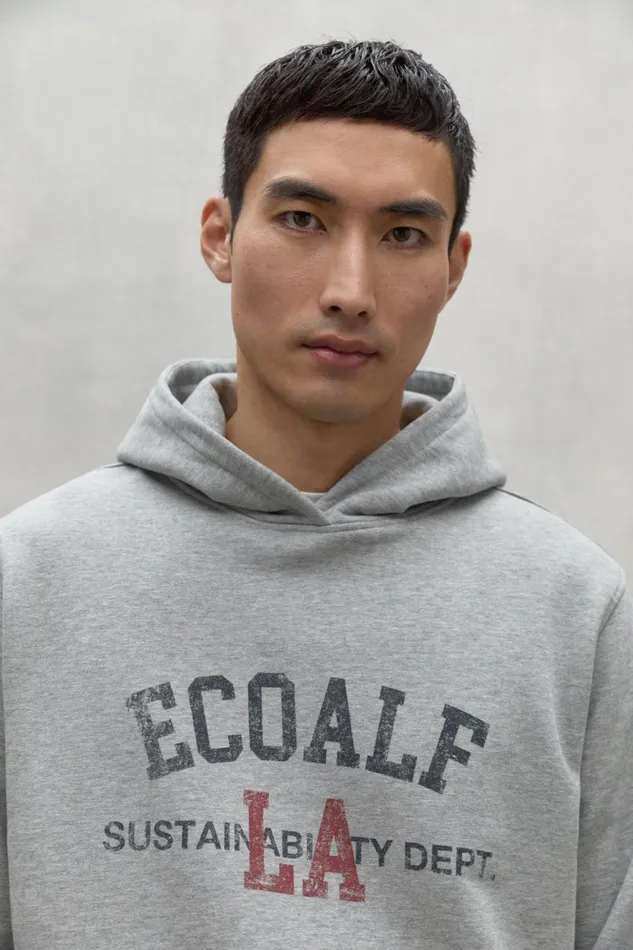Men Grey Venice Sweatshirt Ecoalf Sweatshirts