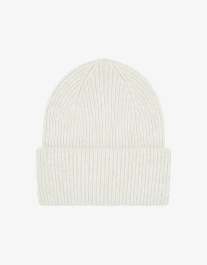 Men Hats Colorful Standard Merino Wool Hat Optical White