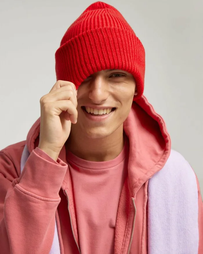 Men Hats Colorful Standard Merino Wool Hat Sahara Camel