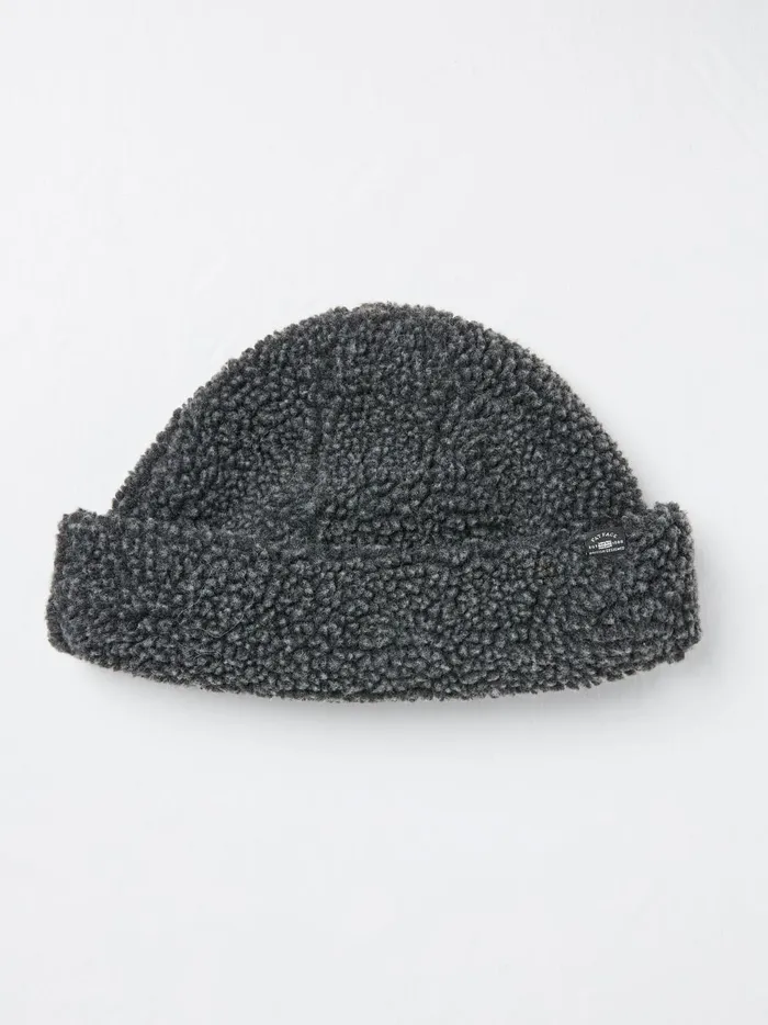 Men Hats Fat Face Charcoal Grey Borg Beanie