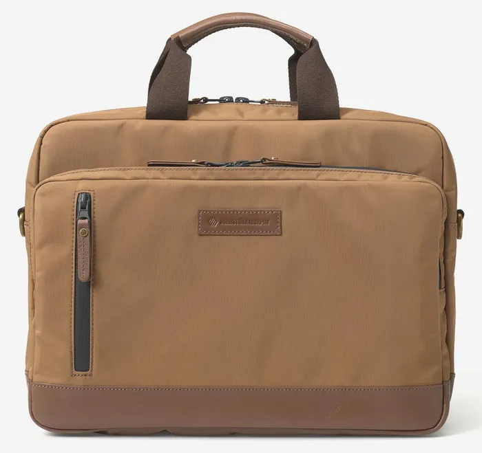 Men Hudson Waterproof Briefcase Cognac JohnstonandMurphy Backpacks and Briefcases Men Hudson Waterproof Briefcase Cognac JohnstonandMurphy Backpacks and Briefcases