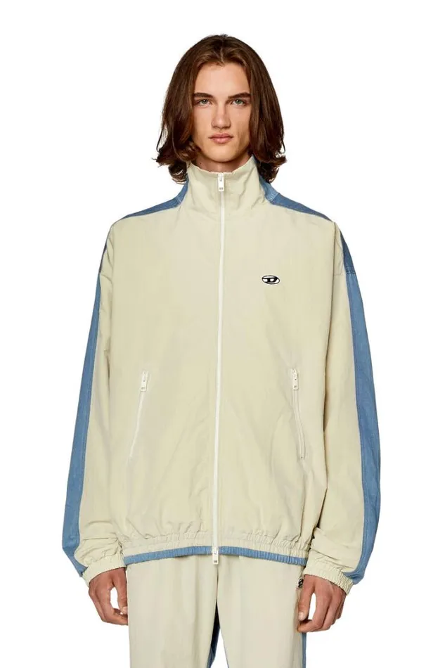 Men JBright Bluewhite Diesel Outerwear And Jackets Men JBright Bluewhite Diesel Outerwear And Jackets
