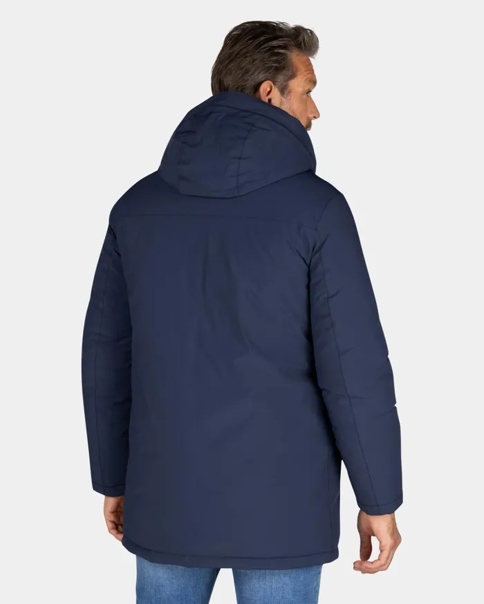 Men Jackets NZA New Zealand Auckland Dark Blue Parka With Standing Collar 8211 Winter Navy Men Jackets NZA New Zealand Auckland Dark Blue Parka With Standing Collar 8211 Winter Navy