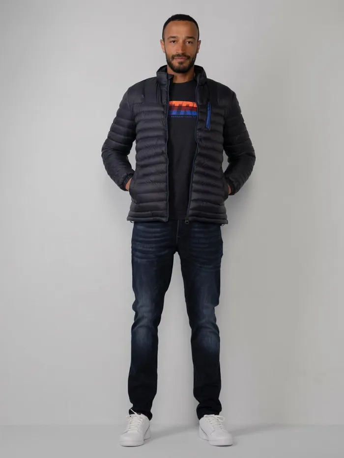 Men Jackets Petrol Industries Lightweight Jacket Dark Navy