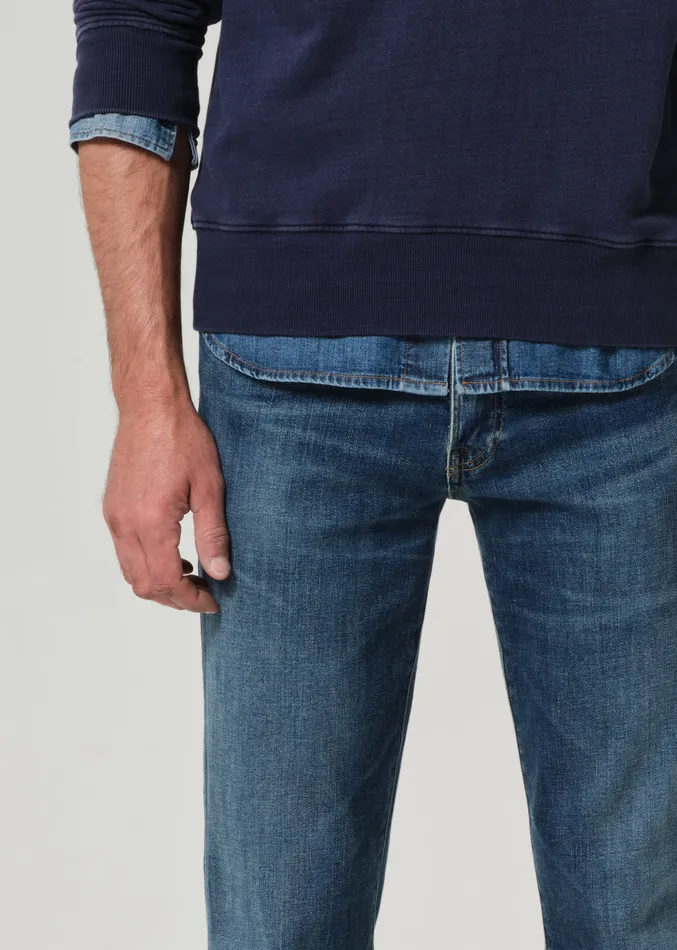 Men Jeans Citizens Of Humanity Adler Slim Cashmere Denim In Cyrus