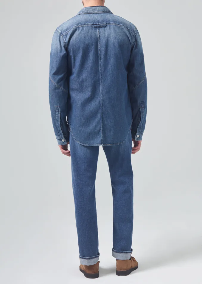 Men Jeans Citizens Of Humanity Elijah Straight Archive In Atlantic