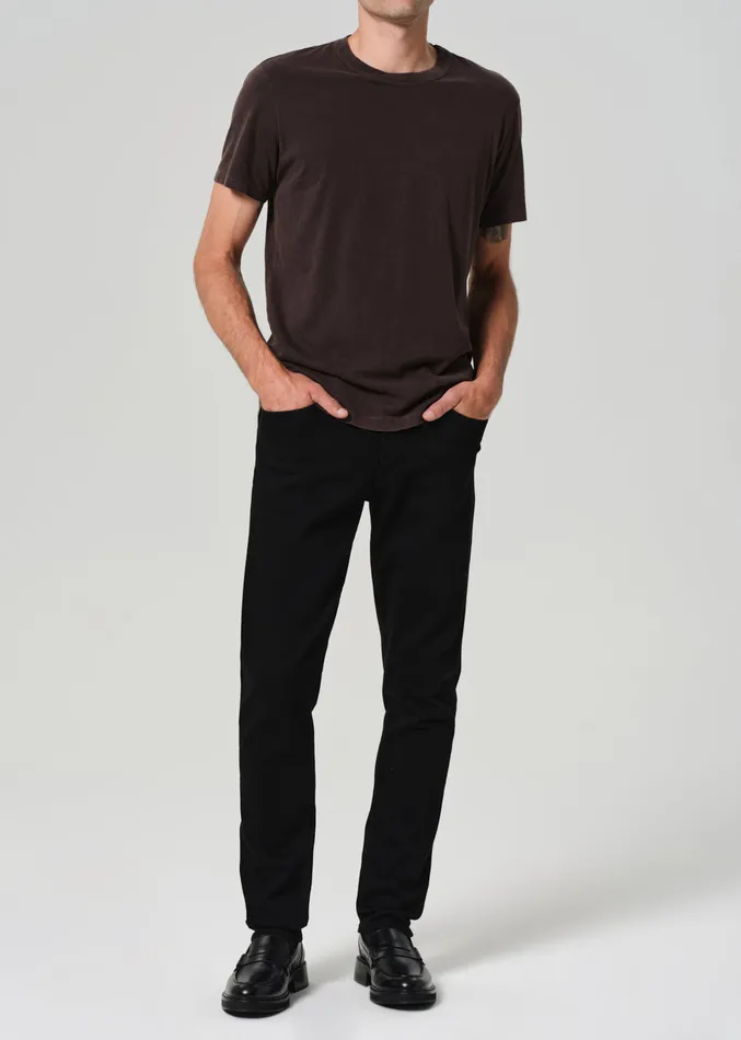 Men Jeans Citizens Of Humanity London Tapered Slim Perform In Raven