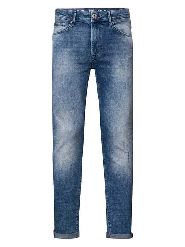 Men Jeans Petrol Industries Seaham SlimFit Jeans Heavy Stone