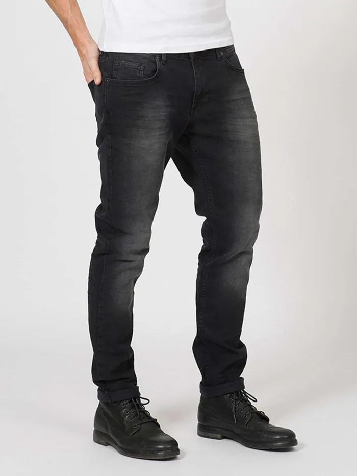 Men Jeans Petrol Industries Tymore Tapered Jeans Black Stone