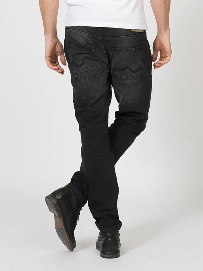 Men Jeans Petrol Industries Tymore Tapered Jeans Black Stone