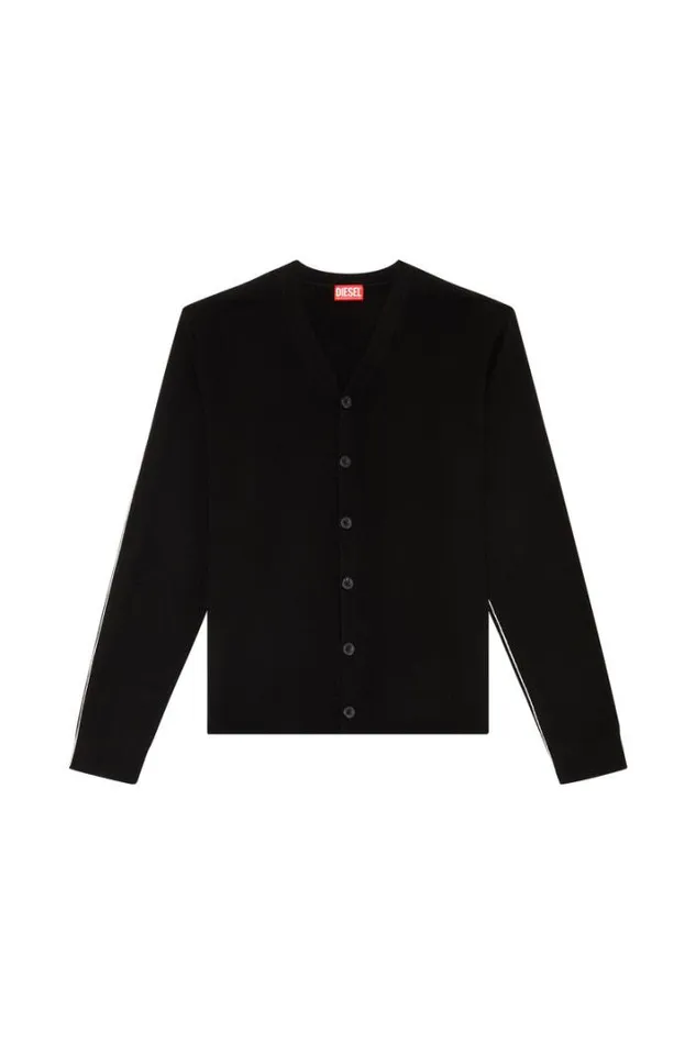 Men KZante Black Diesel Knitwear Men KZante Black Diesel Knitwear