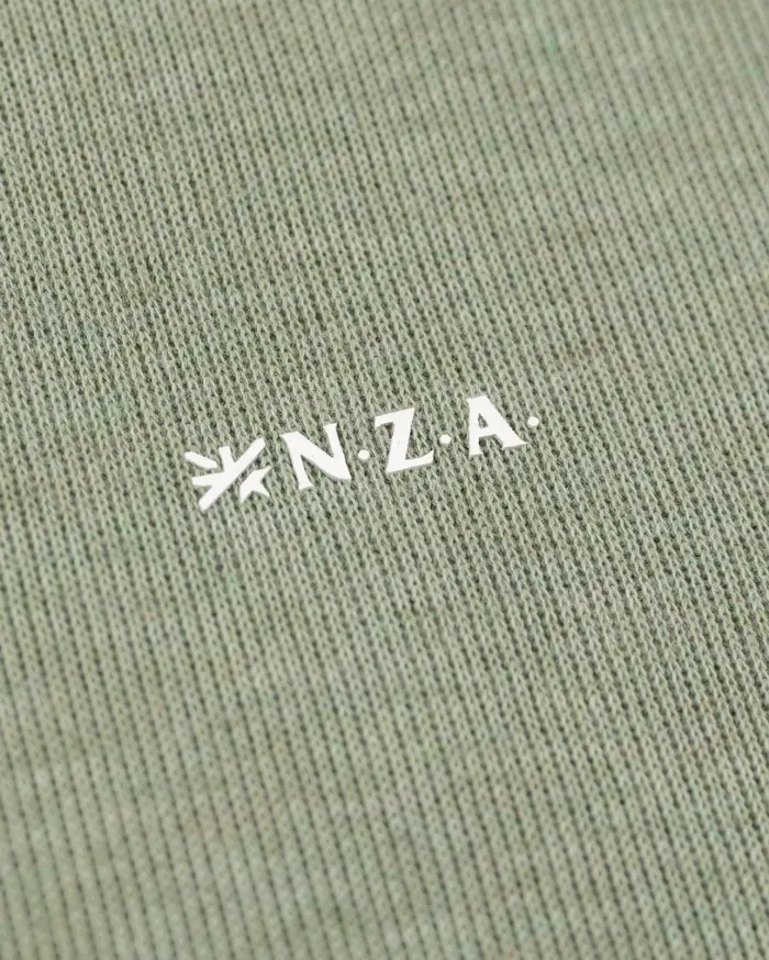 Men Knitwear NZA New Zealand Auckland Light Green Cardigan 8211 Sage