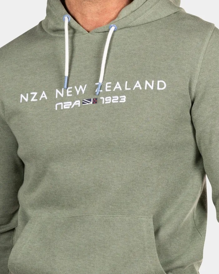 Men Knitwear NZA New Zealand Auckland Light Green Hoodie 8211 Sage