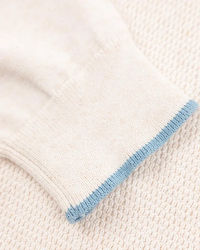 Men Knitwear NZA New Zealand Auckland White Crew Neck Pullover 8211 Oat Sand Men Knitwear NZA New Zealand Auckland White Crew Neck Pullover 8211 Oat Sand