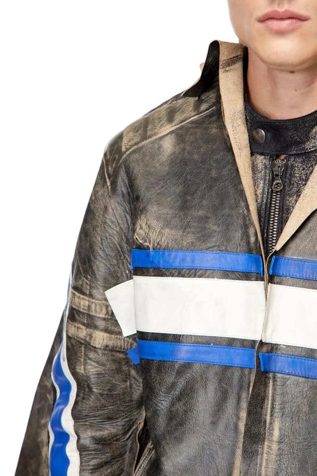 Men LHilos Black Diesel Outerwear And Jackets Men LHilos Black Diesel Outerwear And Jackets
