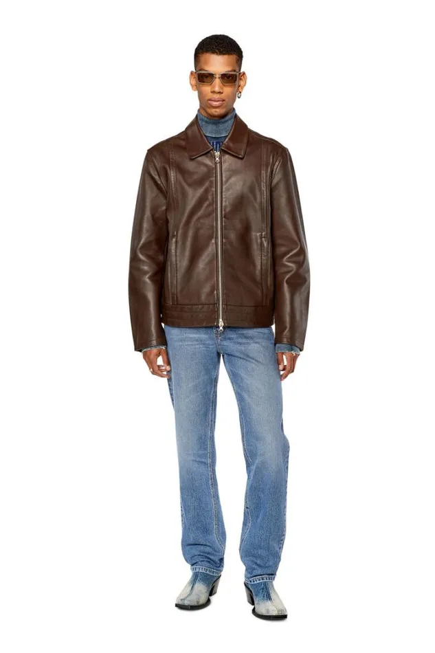Men LHudson Brown Diesel Outerwear And Jackets