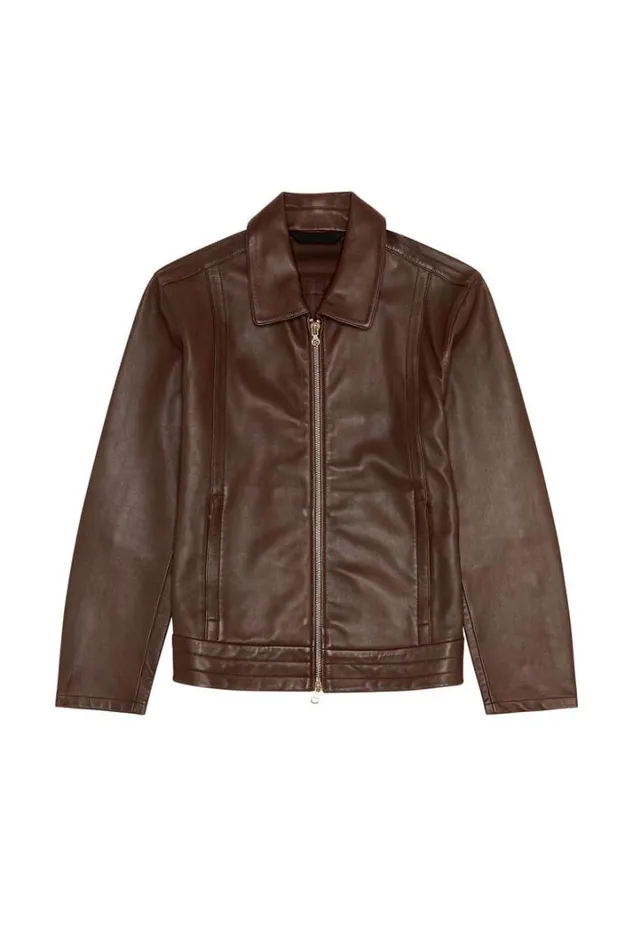 Men LHudson Brown Diesel Outerwear And Jackets