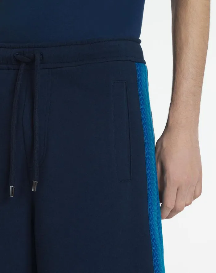 Men Lanvin Pants and Shorts Curb Side Shorts Petrol Blue Men Lanvin Pants and Shorts Curb Side Shorts Petrol Blue