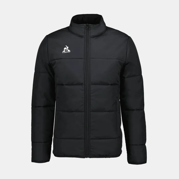 Men Le Coq Sportif Jackets Training Veste Homme Black